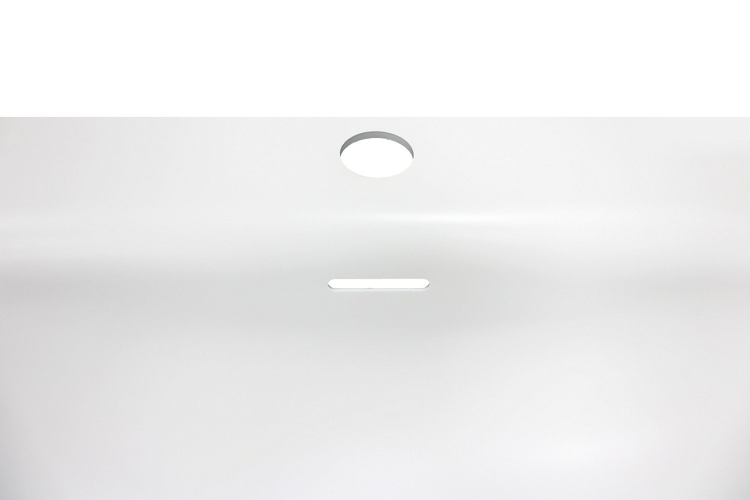 Раковина накладная алюминиевая M115W80 белый мат