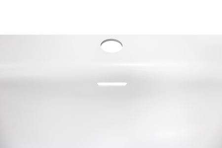 Раковина накладная алюминиевая M115W80 белый мат 