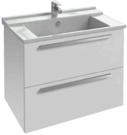 EB1277-N18 тумба под раковину STRUKTURA /77х47х56/ (белый) 