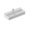 Artceram RODOLFO 100  Раковина накладная/подвесная  100х45 см, с 1 отв под смеситель, без слив перелива, цвет белый.+покр SANIGLAZE