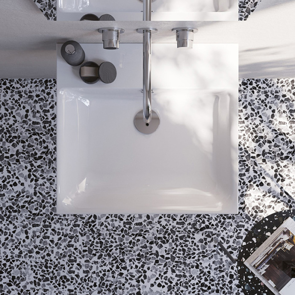 Catalano PREMIUM Раковина 50x47, без отв. под смеситель, покрытие Cataglaze+, цвет белый глянцевый 