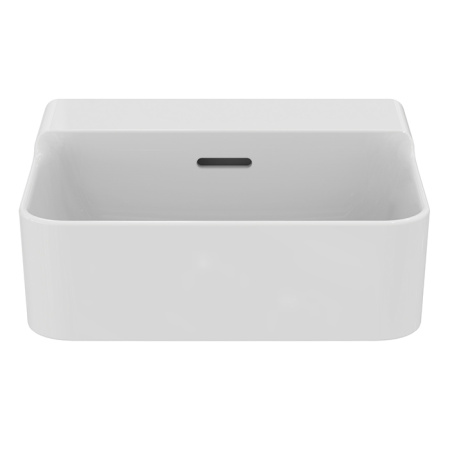 Ideal Standard Conca Раковина 400 x 350 x 165 мм, подвесная/накладная, с переливом без отв. под смес.,без крепежа, цвет: белый глянец 