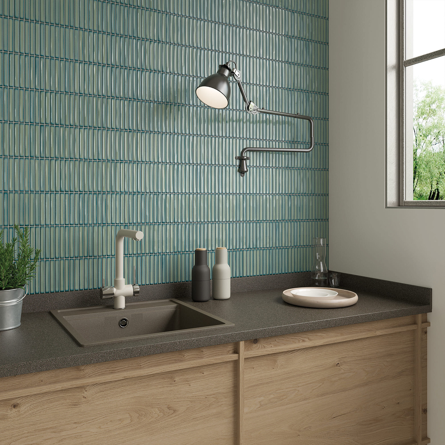  Osaka Bars Green 12,5х25 (0,438)