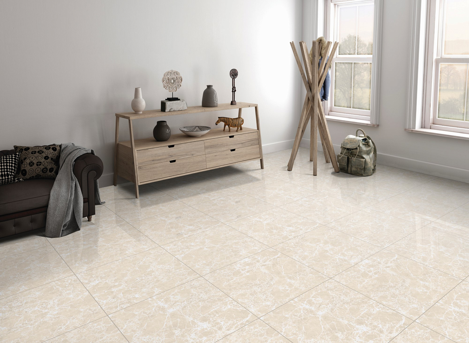  Imperatore Beige Polished 60x60