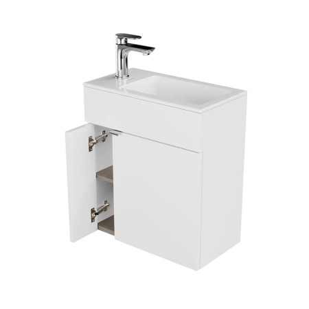 Kerama Marazzi Раковина LATO встраиваемая сверху 50*27*14,9см,  с 1 отв.под смеситель, без перелива, белая глянцевая 