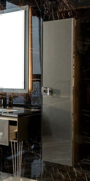 Пенал LUCIDO Глянцевый  Графит 307005 