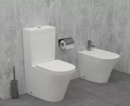 UJAB102-00 RODIN Чаша напольного унитаза с креплениями 