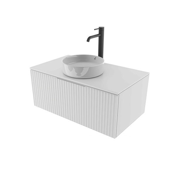 Тумба под раковину/столешницу Кито, Флавио Белый РЕТ 100 