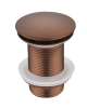 Слив для раковины, автомат(клик-клак) BRUSHED BRONZE