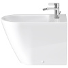 Duravit D-Neo Биде напольное 370x580х400 мм, с переливом, с 1 отв под смеситель, цвет: белый 