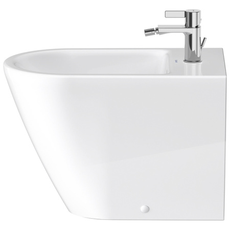 Duravit D-Neo Биде напольное 370x580х400 мм, с переливом, с 1 отв под смеситель, цвет: белый 