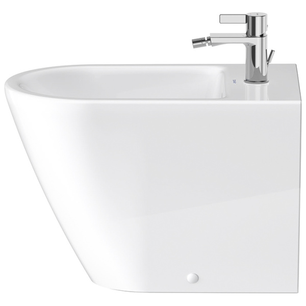 Duravit D-Neo Биде напольное 370x580х400 мм, с переливом, с 1 отв под смеситель, цвет: белый 