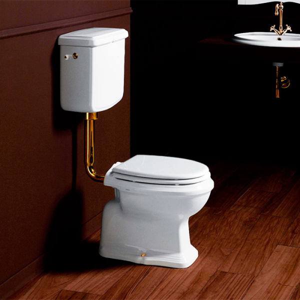 SIMAS Arcade Бачок  подвесной 43x19,5х39 см (для низкой трубы)  для унитаза AR801/AR811c боковым отверстием для ручки механизма D11, цвет белый 