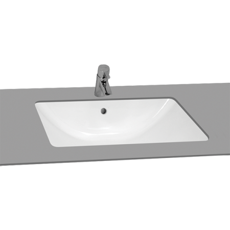 S50 раковина встраиваемая снизу 48 см, цвет белый 