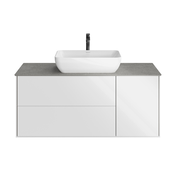 Kerama Marazzi Тумба PLAZA Modern подвесная 120 белый 3 ящика 