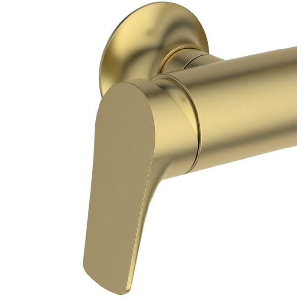 Ideal Standard La Dolce Vita Душевая стойка, смеситель  для душа, верхний душ 30см, руч.душ Stick, шланг Idealflex 175см, цвет: PVD Brushed Gold 