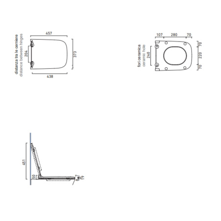 Catalano Green Сиденье для унитаза с микролифтом, тонкое, цвет белый глянцевый 