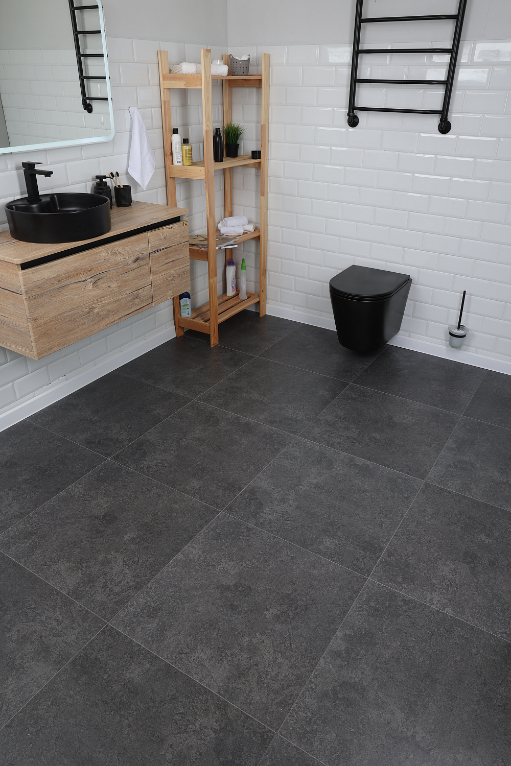 Керамогранит Realistik Safia black 60x60