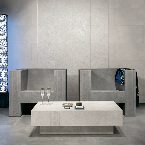 Бордюр  261132 GREEK LISTELLO Grigio 4x80 см 