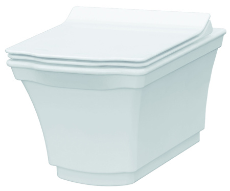 Подвесной Унитаз без узора Hermitage 