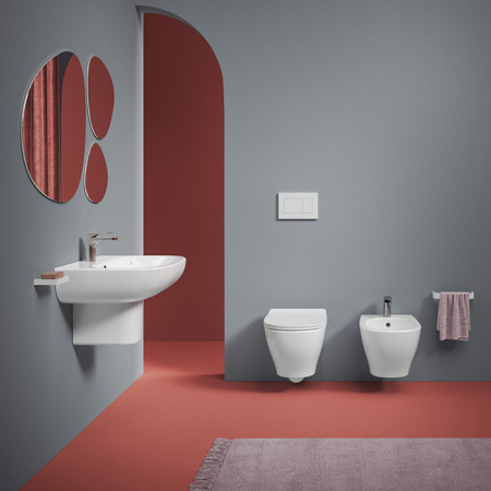 Artceram TEN Унитаз подвесной, 52х36см, безободковый, с крепежом, цвет: белый (Цена по акции) 