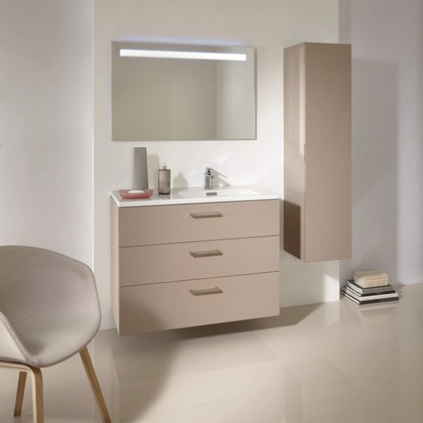 EXAD112-Z-00 раковина-столешница VOX мебельная, правая /100х46/ (белая) 