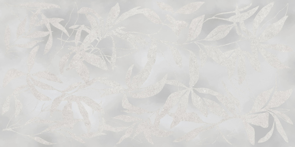 Artwall Цветы Серый Матовый 60x120 