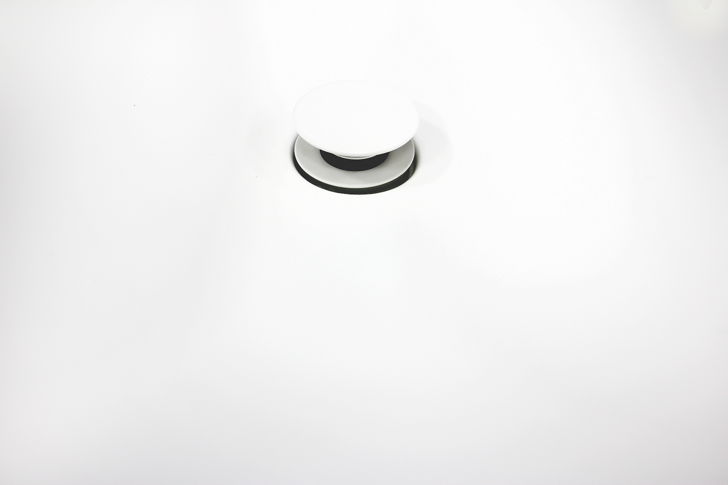 Раковина накладная алюминиевая M115W80 белый мат