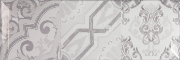  Antique gris brillo bisel 10x30 