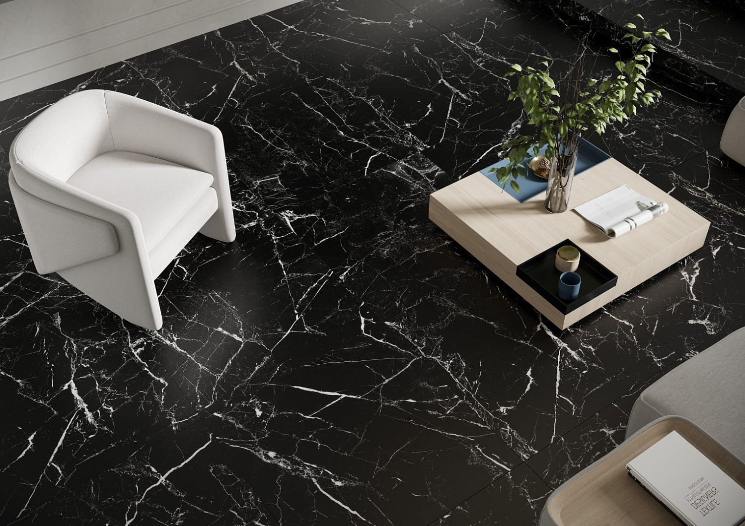  Marmo Morocco Black Rect  59,7х119,7