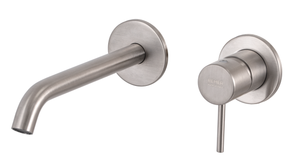 Смеситель для раковины Remer X Style X15PLXV, сталь 