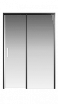 Душевой уголок Закаленное стекло Creto Nota Раздвижные 1400, мм, , мм , универсальное