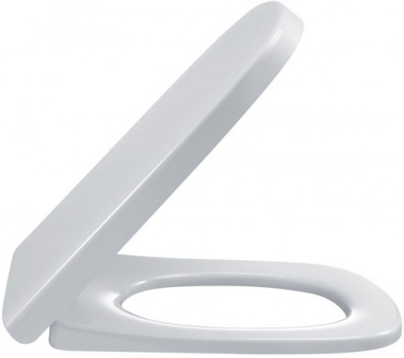 E4270-00 сиденье для унитаза STRUKTURA металлические крепления (белый) 