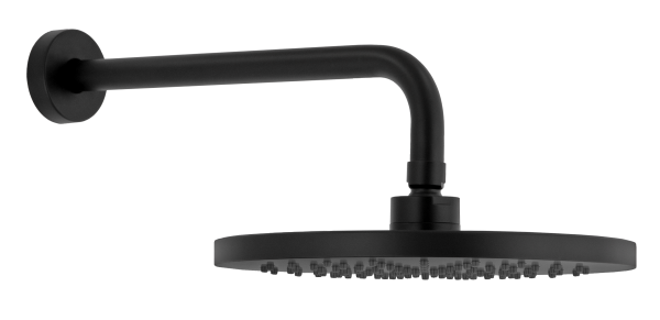 Душевая система Remer Energy EY09S02MD25NOVB, черный матовый 