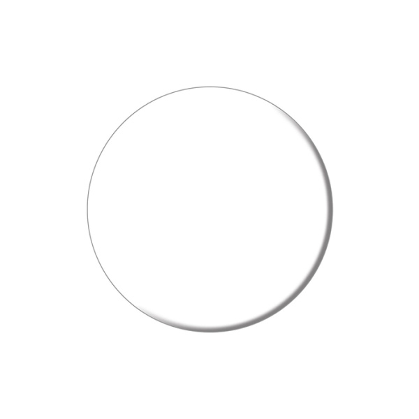 Kerama Marazzi Круглая полка CONO встраиваемая 43,1, белая глянцевая 