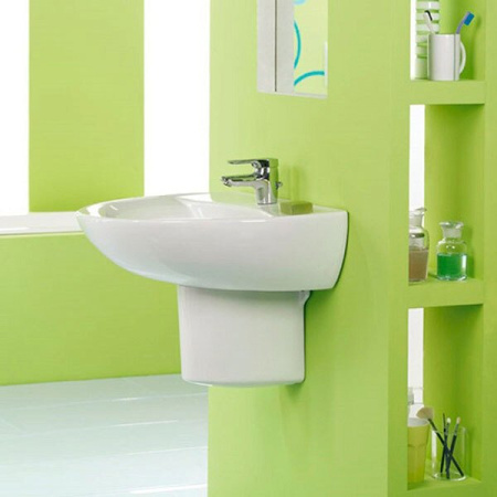 E4152-00 раковина PATIO /45х35/ (бел) 