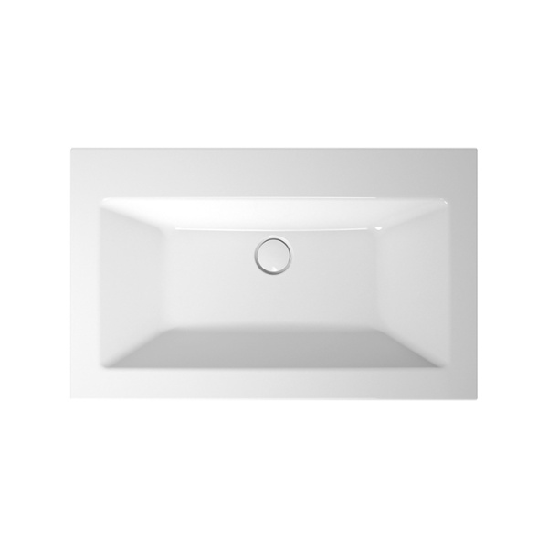 BETTE Loft  Раковина встраиваемая сверху  800х495х100 мм, без перелива, без отв под см. цвет белый (СПЕЦЦЕНА со склада) 