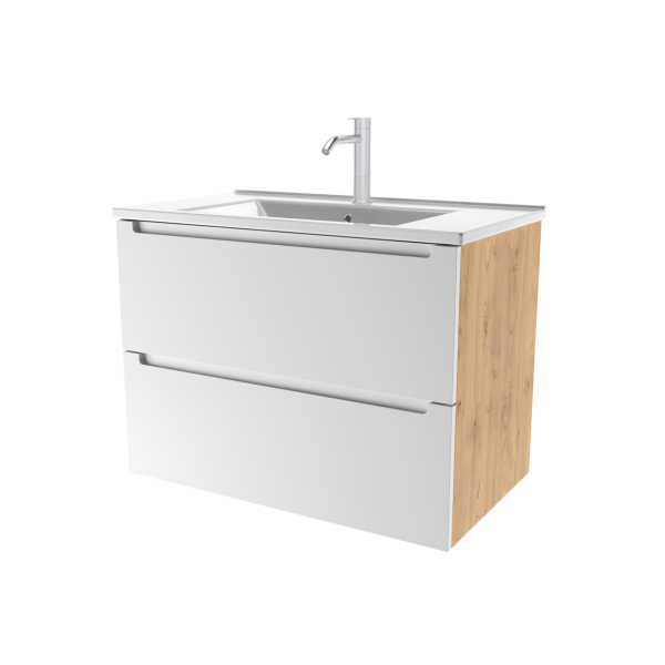 Тумба под раковину/столешницу/столешницу/столешницу Дион, Белый мат 100 