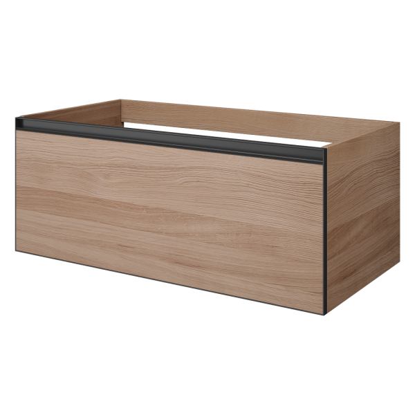 QUATRO 1 100CM  тумба WILLOW профиль ANTHRACITE 