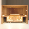 Effegibi Air 105 Corner Сауна 247x182xh213см, DX, отделка: осина натуральная
