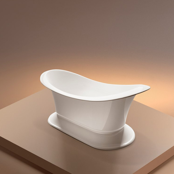 Gruppo Treesse Grand Soleil Ванна 185x85xh75 см. (без гидромассажа, отделка бронза) 