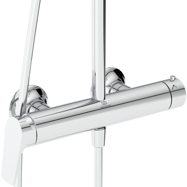 Ideal Standard La Dolce Vita Душевая стойка, смеситель  для душа, верхний душ 30см, руч.душ Stick, шланг Idealflex 175см, цвет: хром 