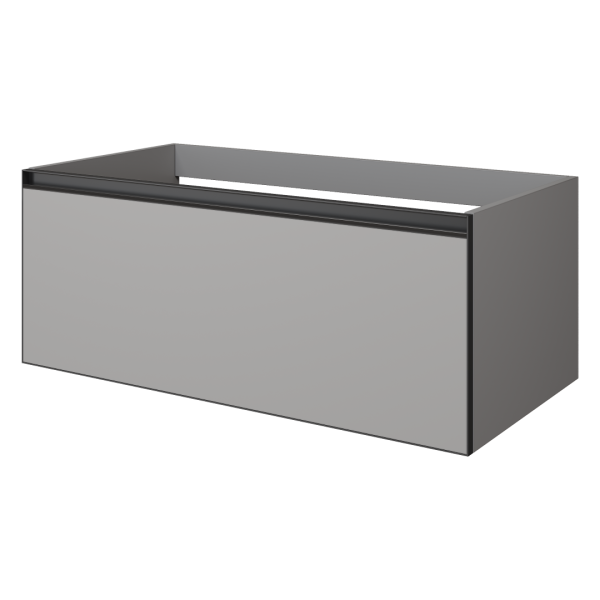 QUATRO 1 100CM  тумба LUNA профиль ANTHRACITE 