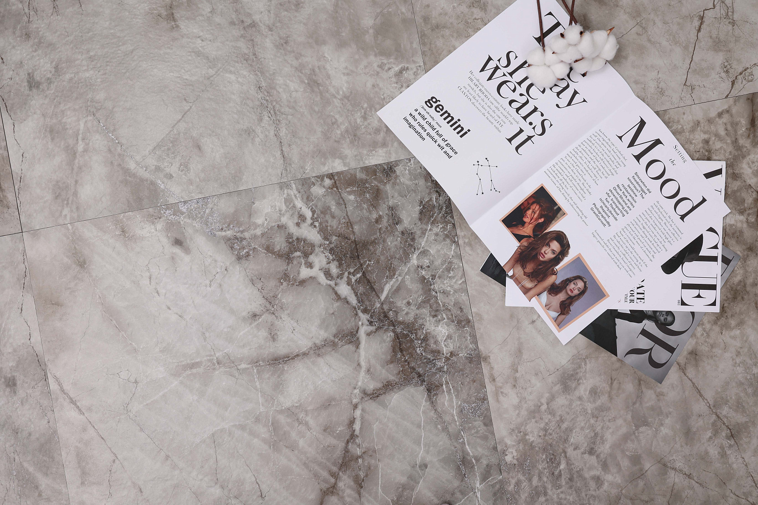  Cordelia Crystal Grey Stonelo Carving 60x120