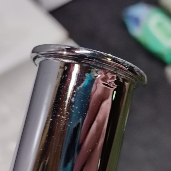 SIMAS Arcade Угловая структура для раковины AR884 и полки AR894, цвет хром (с царапинами/потертостями) 