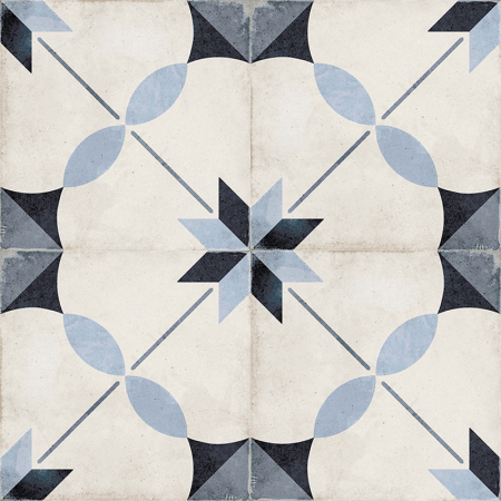 ART NOUVEAU ARCADE BLUE 