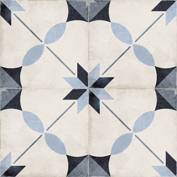 ART NOUVEAU ARCADE BLUE 