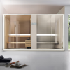 Effegibi Logica SH Сауна & Хаммам система, для ниши, 373x171xh226см, отделка: Soft Sand