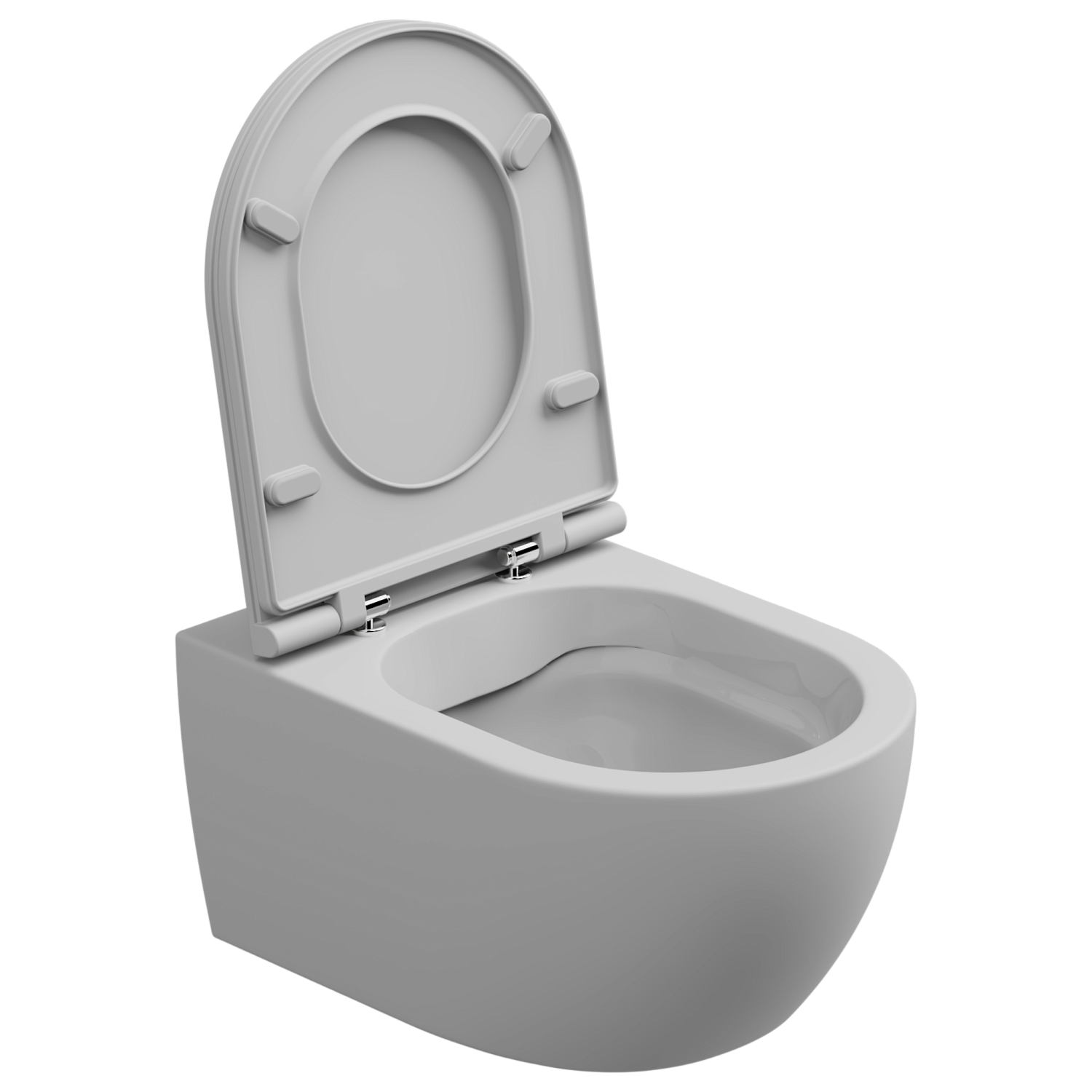 Чаша подвесного унитаза биколор GSG Ceramic Design Like LKWCSOBI000/001, White/White Matt