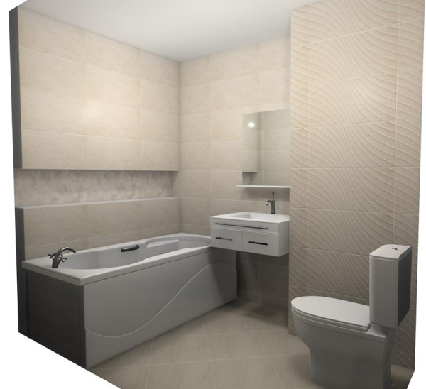   Эмилли бежевая структурная 30x60 (1,44) 